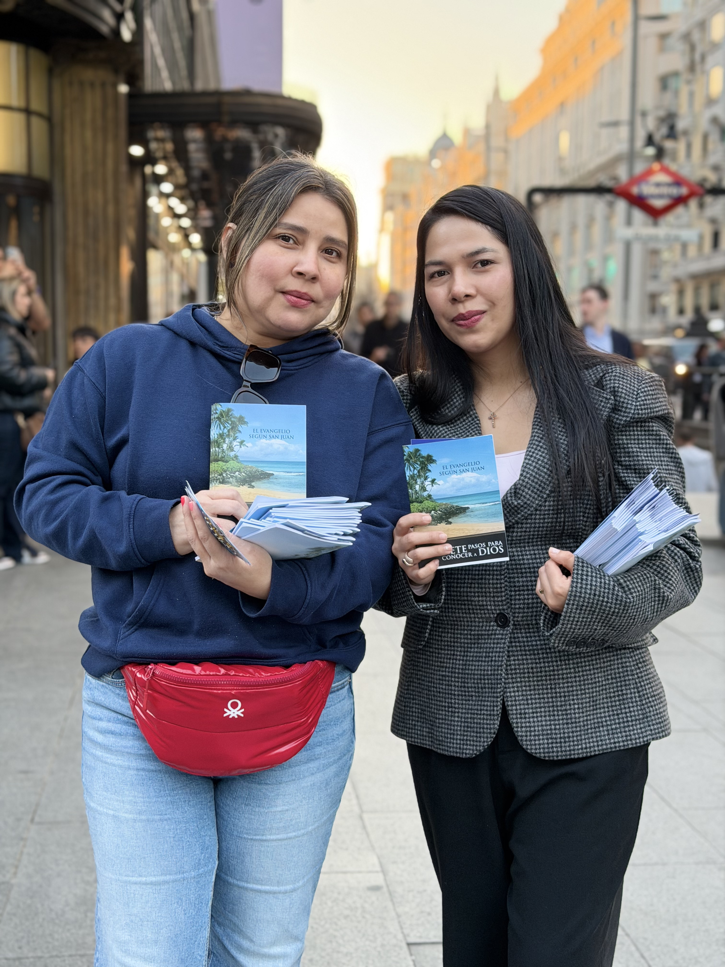 Compartiendo el mensaje